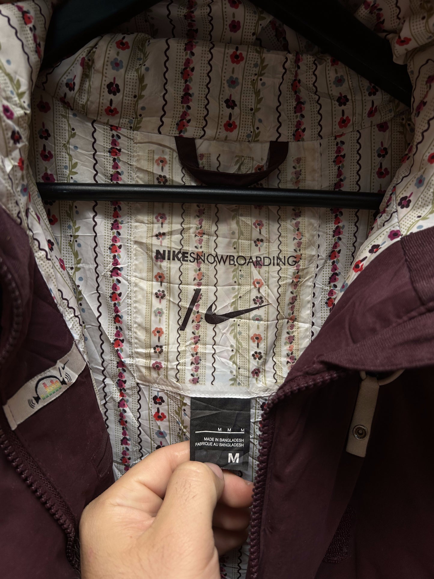 Parka Nike Impermeable Burdeo M