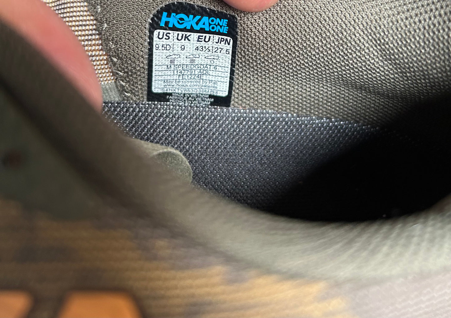 Zapatillas Hoka speedgoat