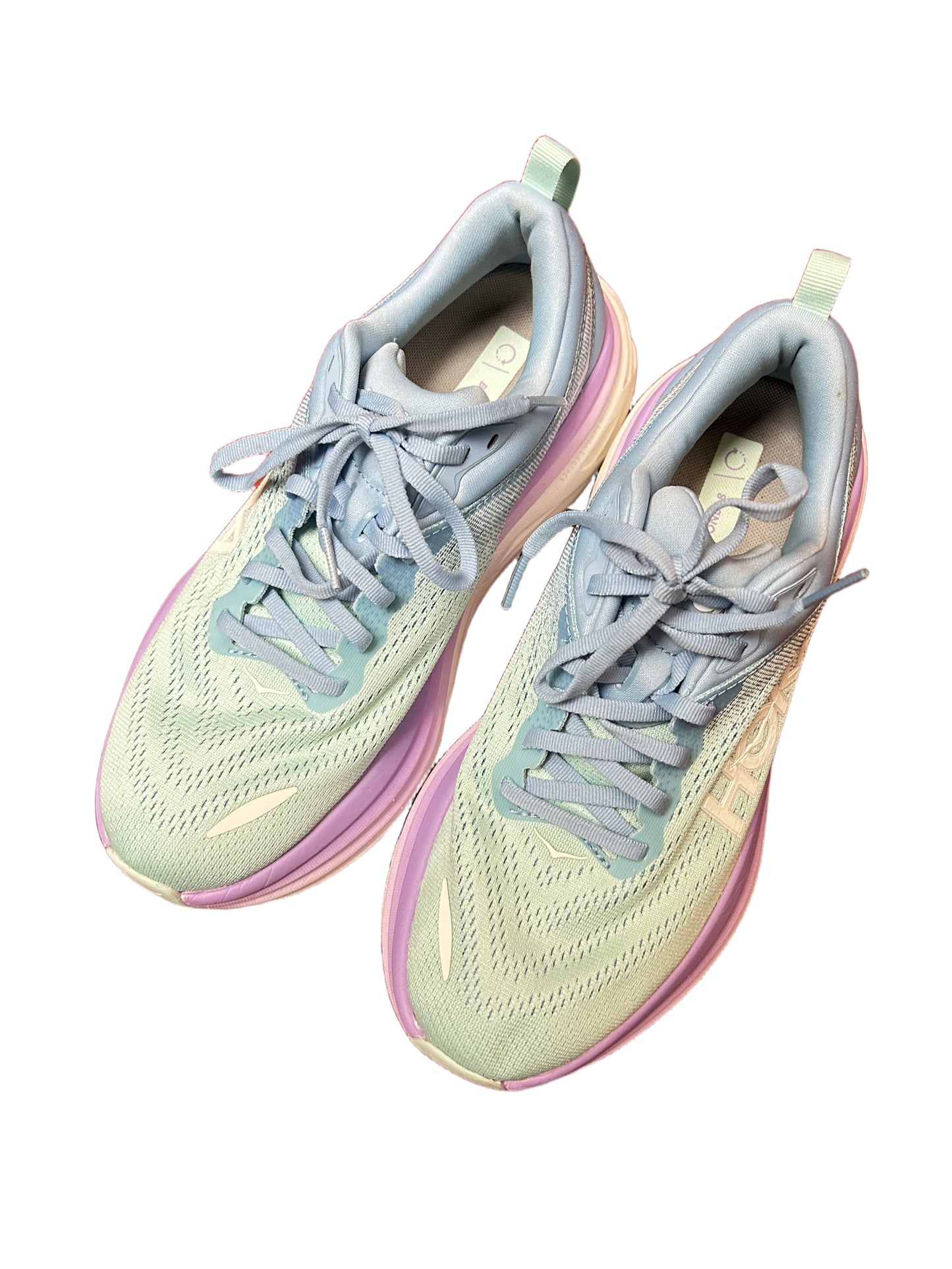 Hoka Bondi 8 Celeste Mujer Talla 40 EU