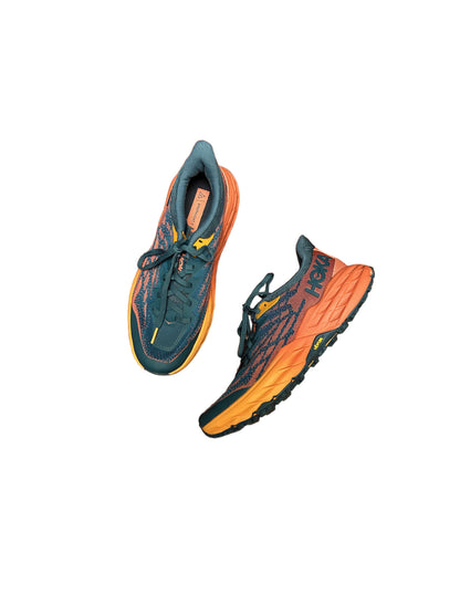 Hoka Speedgoat 5 Mujer Trailrunning Naranja Verde Talla 39